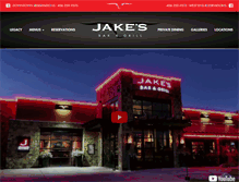 Tablet Screenshot of jakesbillings.com